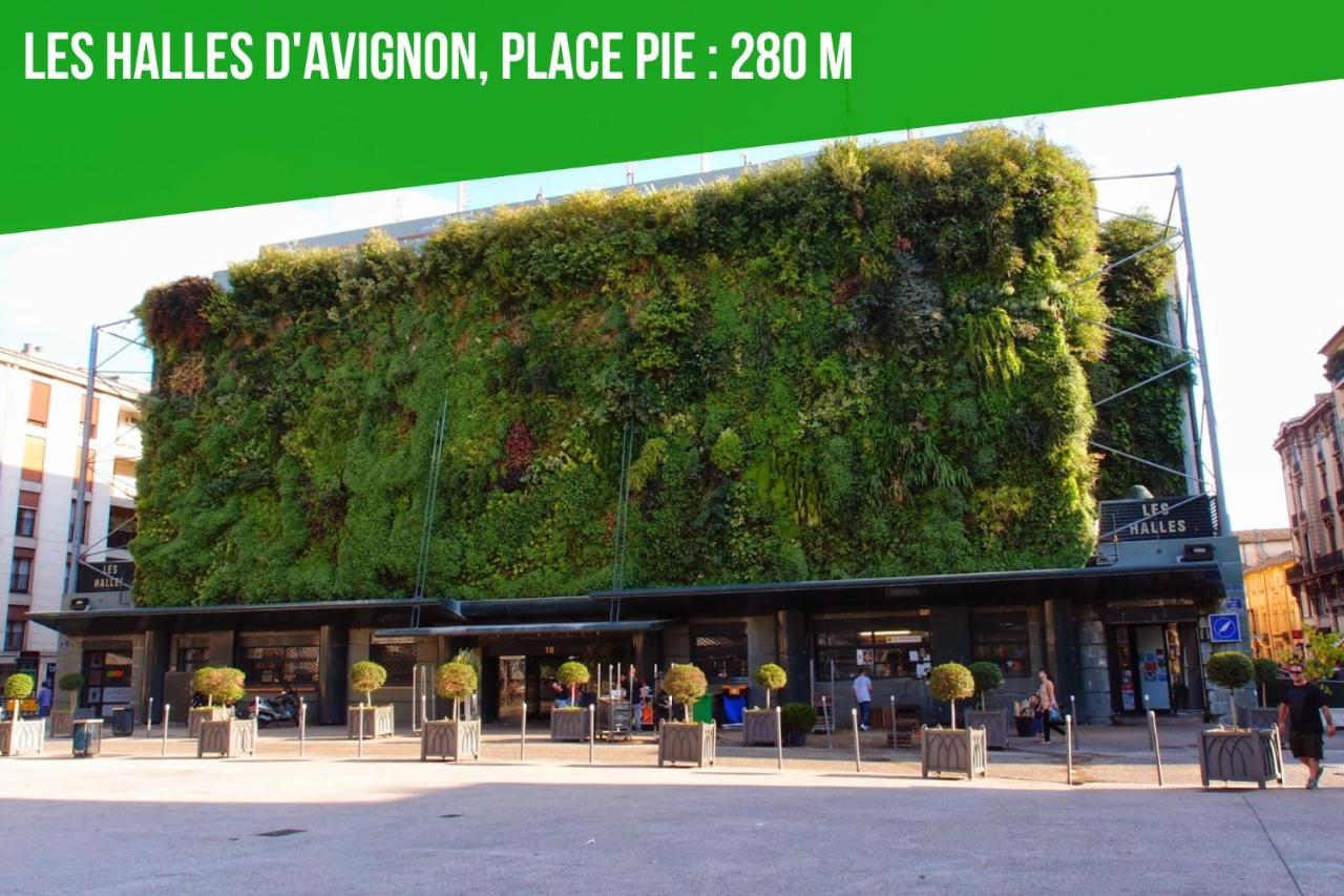 Le Cocon Des Halles 3 - Intra Muros - Ac Clim - Wifi Apartamento Avinhão Exterior foto